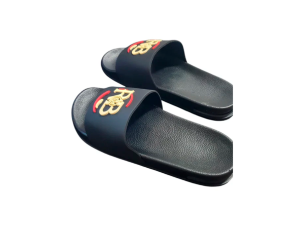Black Slide Sandal - Image 2
