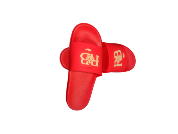 Red Slide Sandal