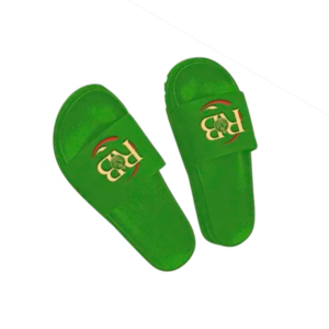 Green Slide Sandal