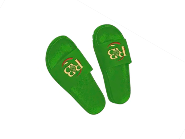 Green Slide Sandal